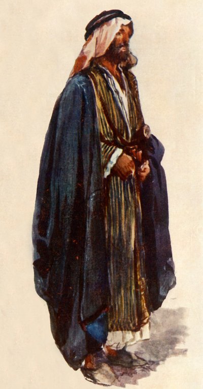 Arabisk bonde. Nabolaget til Jerusalem, 1902. av John Fulleylove