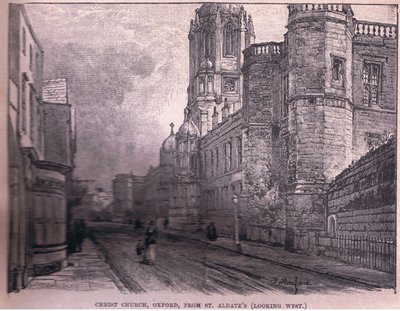 Christchurch, Oxford, fra St Aldate