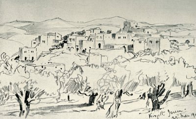 Kirjath-Jearim, 1902. av John Fulleylove