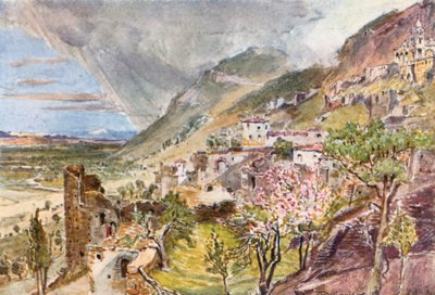 Mistra og Eurotas-dalen av John Fulleylove