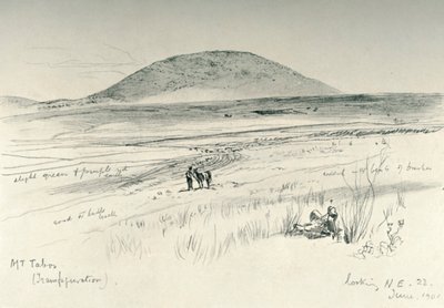 Mount Tabor, 1902. av John Fulleylove