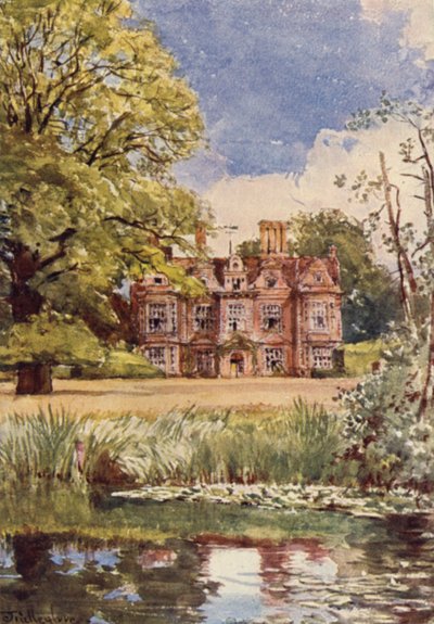 Old Manor House, nær Ickenham (farge litho) av John Fulleylove