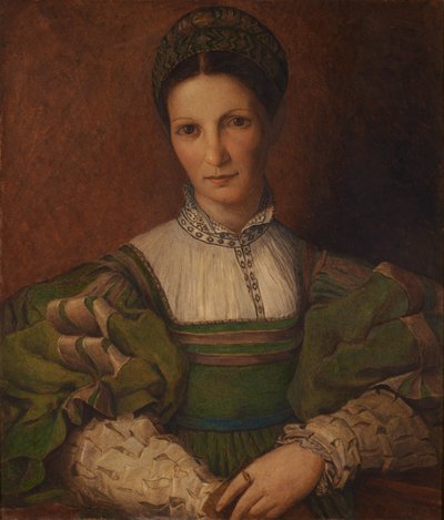 Portrett av en dame, etter Sebastiano Del Piombo av John Fulleylove