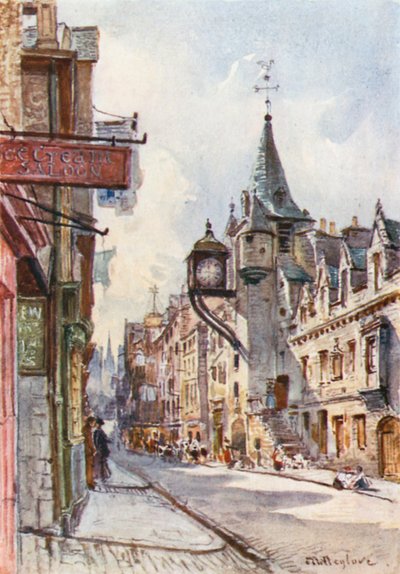 Canongate Tolbooth, ser vestover av John Fulleylove