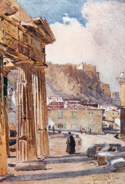 Portikoen til Athena Archegetis av John Fulleylove