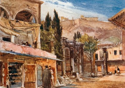 Hadrians Stoa av John Fulleylove