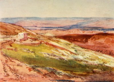Jordandalen fra Oljeberget, 1902. av John Fulleylove