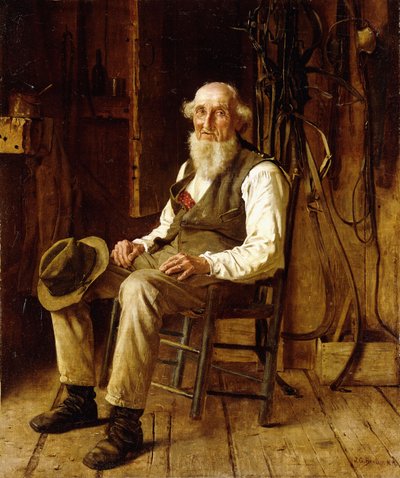 Et øyeblikks kontemplasjon, av John George Brown