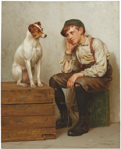 Gjensidig beundring, 1898 av John George Brown