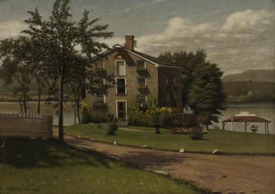Stone House, Larrabees Point, Vermont, 1906 av John George Brown
