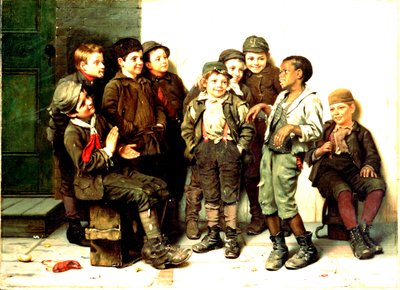 Street Dance, 1883 av John George Brown