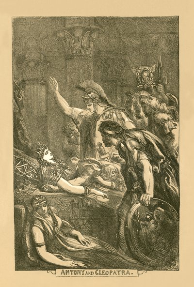 Antony og Cleopatra av John Gilbert
