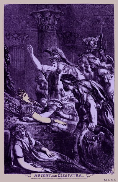Antony og Cleopatra av John Gilbert