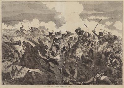 Ansvar for lett kavaleri, ved Balaclava av John Gilbert