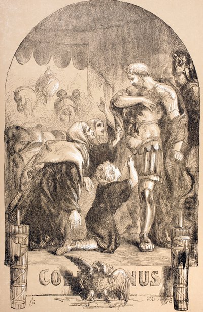 Coriolanus, 1890 av John Gilbert