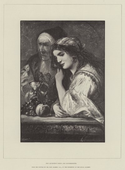 Don Quijotes niese og husholderske av John Gilbert