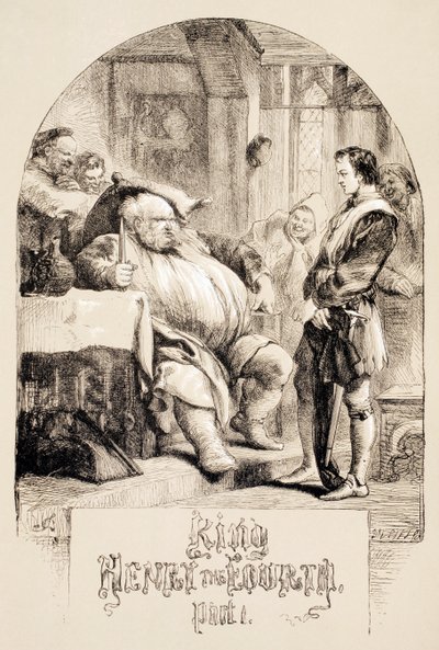 Henrik IV, del I, 1890 av John Gilbert