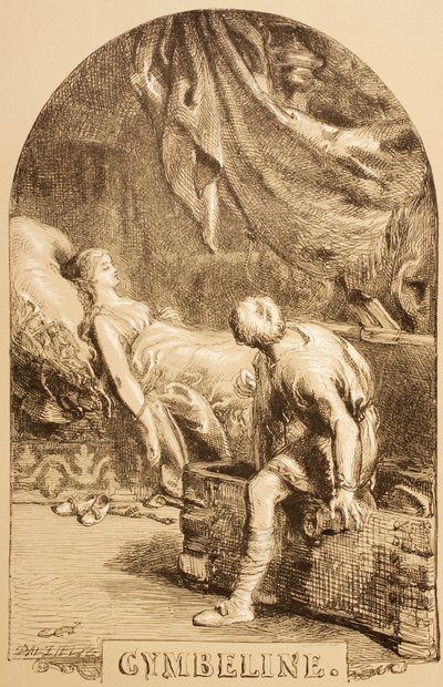Illustrasjon for Cymbeline, fra 