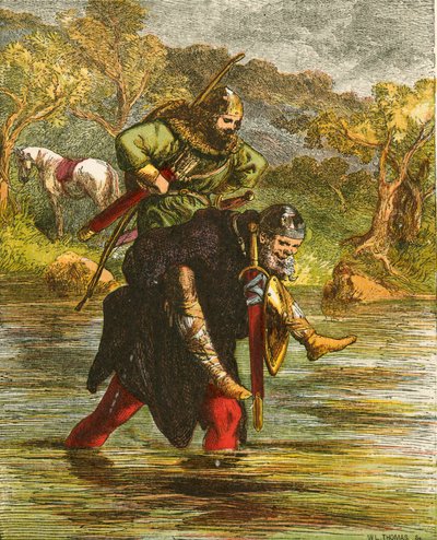 Robin Hood og Curtall Fryer av John Gilbert