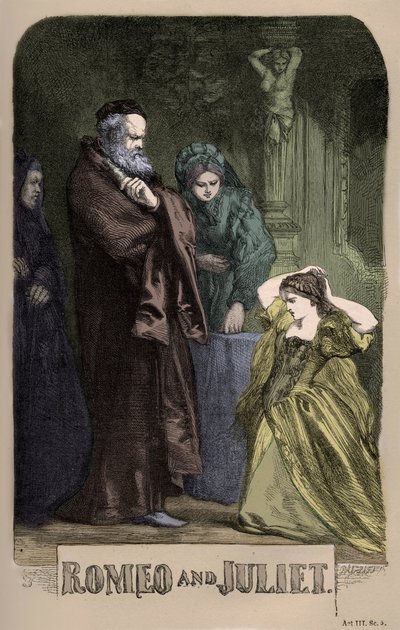 Romeo og Julie av William Shakespeare av John Gilbert