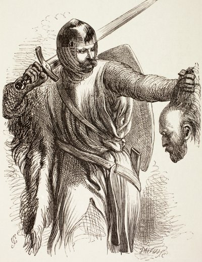 Bastarden med Østerrikes hode, 1890 av John Gilbert
