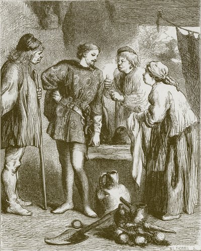 Kongen og mølleren av Mansfield av John Gilbert