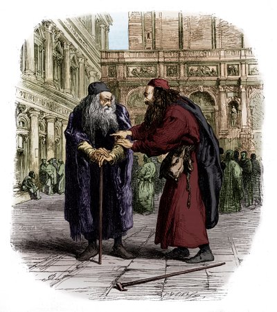 Kjøpmannen i Venezia av John Gilbert