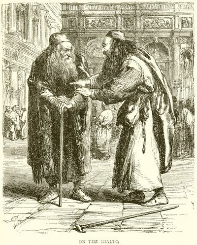 The Merchant of Venezia: På Rialto av John Gilbert