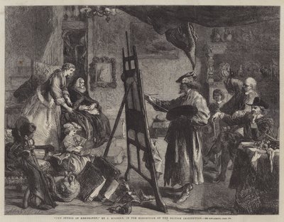 Studioet til Rembrandt av John Gilbert