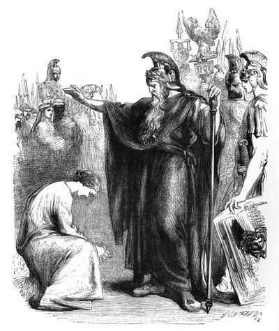Titus Andronicus av William Shakespeare av John Gilbert