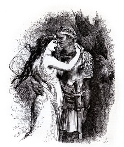 Titus Andronicus av William Shakespeare av John Gilbert