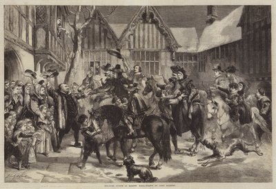Velkommen gjester til Mardon Hall av John Gilbert