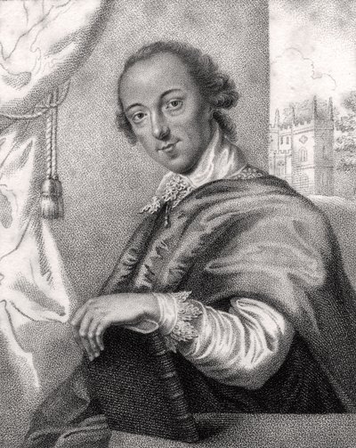 Horace Walpole, gravert av Bocquet, fra 