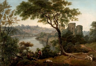 Chepstow Castle, Monmouthshire av John Glover