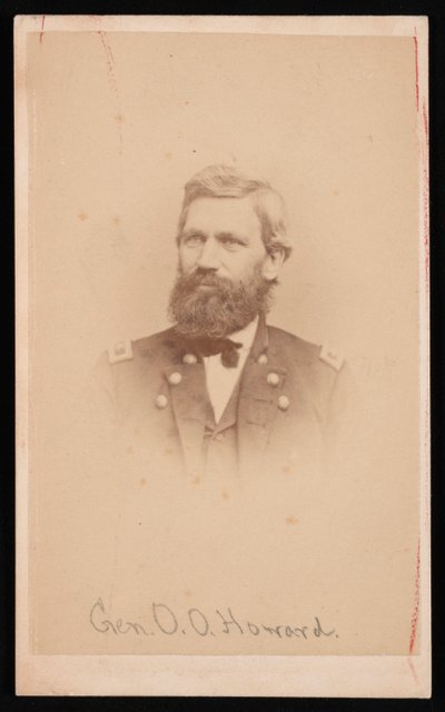 Portrett av general Oliver Otis Howard 1830-1909, 1860-årene. av John Goldin
