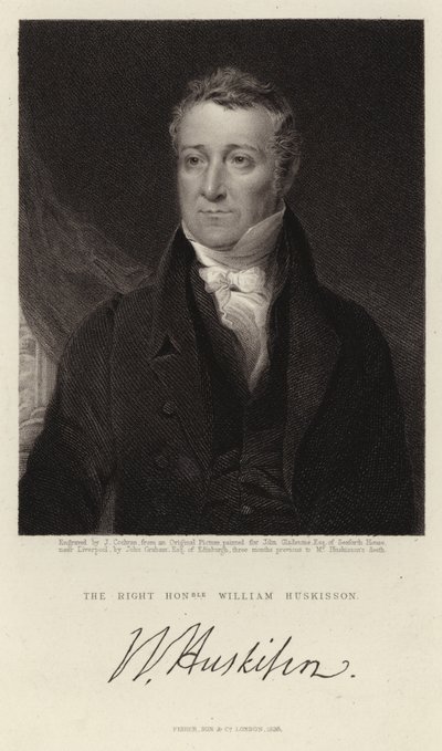 Høyre ærede William Huskisson av John Graham