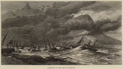 Orkan på Isle of Mauritius av John Greenaway