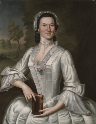 Elizabeth Moffatt Sherburne, ca. 1750 av John Greenwood