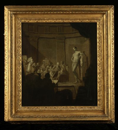Et akademi, ca. 1759-60 av John Hamilton Mortimer
