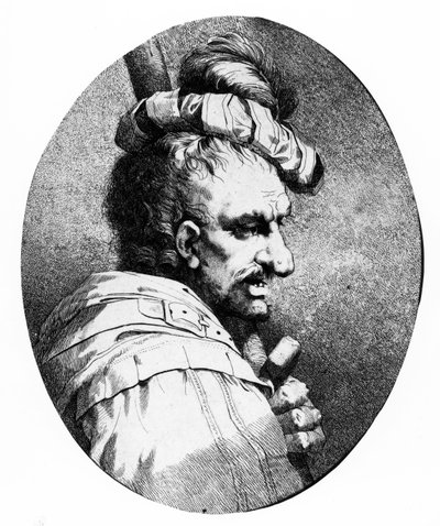 Bardolph, i Henry IV, 1776 av John Hamilton Mortimer