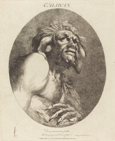 Caliban av John Hamilton Mortimer