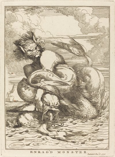 Enrag'd Monster av John Hamilton Mortimer