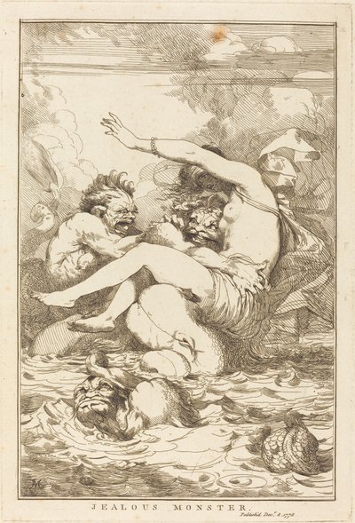 Sjalu monster av John Hamilton Mortimer
