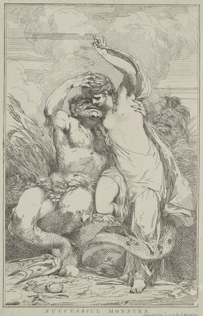 Vellykket monster av John Hamilton Mortimer