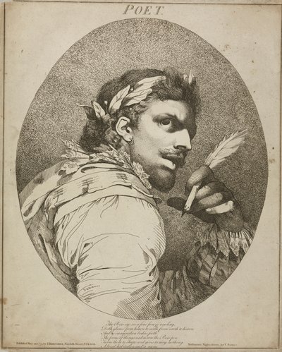 Poeten, "En midtsommernattsdrøm", akt V, scene I av John Hamilton Mortimer