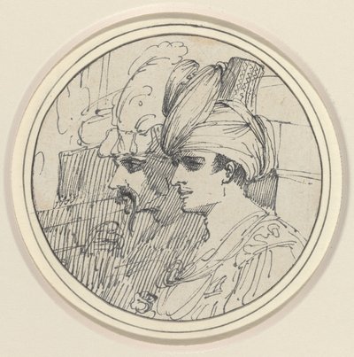 To orientalske hoder av John Hamilton Mortimer