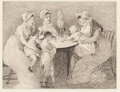 Et spinnespill for barn, 1807 av John Harden