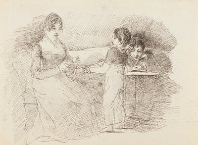 Gutt som holder ull, 1843 av John Harden