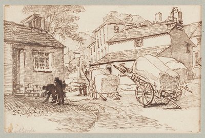 Vogner i Ambleside, Cumbria, 1823 av John Harden