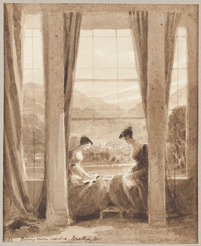 Salongvinduer, Brathay Hall av John Harden